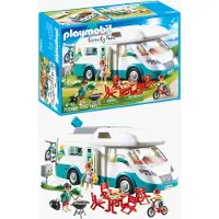 Playmobil 70088 Camping-car et famille. Amusez-vous en famille. 135 pièces. Camping