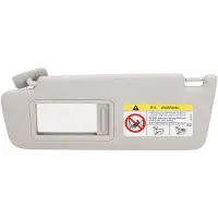 Gistuch Pare-soleil intérieur de voiture avec miroir de courtoisie à droite 5G0857552CQ Ensemble pare-soleil pour MK6 MK7