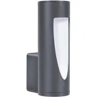 Forlight LEDS C4 Rewood : Applique murale, 7,1 W, lumière blanc neutre, 579 lm, indice de protection IP54, couleur gris