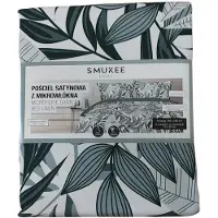 Smukee Ensemble de literie microfibre satinée 160x200 cm