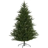 StarTech.com Arbre de Noël - Sapin artificiel - Hauteur : 180 cm - Aspect naturel - Montage rapide - Socle inclus - Plastique ignifuge