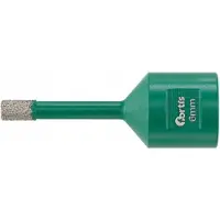 Fortis Mèche diamantée 6 x 60 mm, M14 avec cire de refroidissement FORTIS