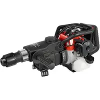 StarTech.com Marteau-piqueur à essence - Marteau-piqueur pneumatique de 33cc pour béton - 1000W - Moteur monocylindre à 2 temps, refroidissement par air - Énergie d'impact : 30J - Noir