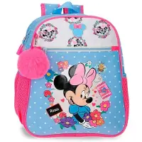 Joumma Bags Sac à Dos Flowers Minnie Disney Adaptable 33 Cm