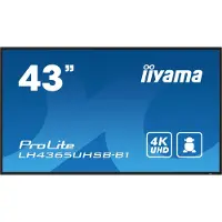 Iiyama LH4365UHSB-B1 ProLite LH4365UHSB-B1 UHD-Display, schwarz, 108,0 cm (43,0 Zoll)