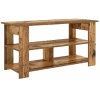 vidaXL Meuble TV en bois recyclé 100 x 40 x 50 cm