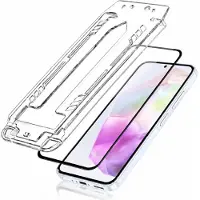 3MK Samsung Galaxy A56 - Hardy Hardura 9H (2 pcs, Samsung Galaxy A56), Téléphone portable : film de protection, Transparent, Noir