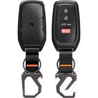 Spigen Hommes, Porte-clés, Étui pour télécommande Toyota Tk100, noir, Noir