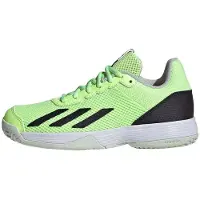 Adidas Courtflash, chaussures de sport pour enfants, couleur verte, taille 30,5 EU