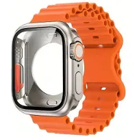 StarTech.com Étui de protection pour montre connectée avec bracelet - Modèle pour écran de 41 mm - Protection d'écran - Matériau : plastique (PC) - Couleur : orange