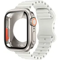 StarTech.com Étui de montre connectée - Coque de protection - Matériau : plastique (PC) - Protection d'écran - 44 mm - Blanc titane