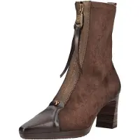 Hispanitas pour femme. HI265085 Bottines en cuir Bangkok marron (39), 3 à 5 cm, Fermeture éclair, Casuel