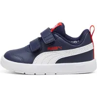 Puma Baskets 'Courtflex V3' bleu marine / rouge / blanc