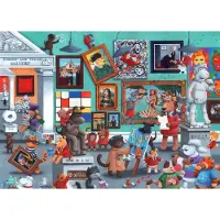 Bluebird Puzzle Puzzle Galerie d'Art « Chats et Chiens " - 200 à 499 pièces