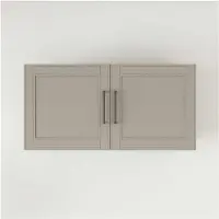 Skye Decor , armoire de haute qualité, couleur sable, 90 cm | Fixation murale incluse.