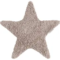 Babys Only Coussin étoile Snow taupe