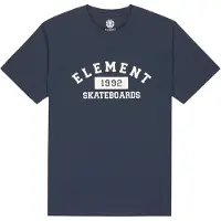 Element Home Team Short Sleeve T-shirt Bleu M Homme