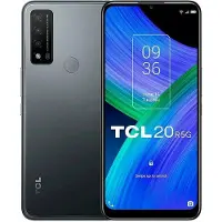 TCL 20R (6.52") Dual SIM Android 11 USB Type-C Gris (64 Go, Gris granit, 6.52", Double SIM, 5G), Téléphone portable, Gris