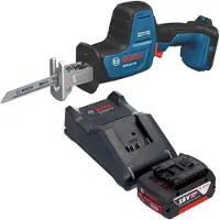 Bosch Scie sabre sans fil GSA 18V-24 Professional 18 V 230 mm sans balais + 1 batterie 5,0 Ah + chargeur