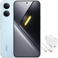 Xiaomi Poco X8 Pro Max 5G, smartphone, 12/256 Go, couleur bleue, écran 6,83 pouces, batterie 8500 mAh