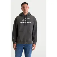 Alpinestars Prelude Oversized, sweat à capuche ,Gris Foncé ,L