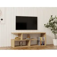 Skye Decor , Cafu- Cafu PUQ, Saphir, Armoires TV, 40x100x29,6 cm, 100% panneau de particules mélaminé