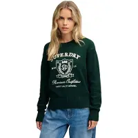 Superdry Heritage Graphic Jumper Sweater Vert XL Femme