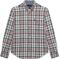 Superdry Chemise bleu foncé / orange / rouge carmin / blanc