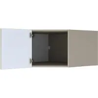 Skye Decor , armoire de haute qualité, couleur sable, 91 cm | Montage mural inclus.