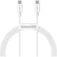 Baseus Superior Series Câble Usb-C vers Usb-C, 100W, 1M (Blanc)