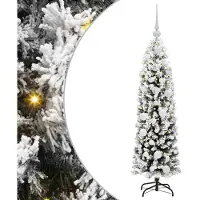 vidaXL Sapin de Noël artificiel avec 150 LEDs avec support Vert 120 cm