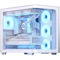 Aerocool ACCM-PN01043.21 Geh Midi P500C-G-WT-V1 o.N. Full Tempered Glas (Wh)