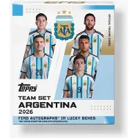 Hasbro Topps Argentina Team Set 2025/26 – an autograph in every other box