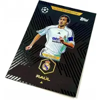 Hasbro Match Attax Extra 2025/26 Card. No. Be 6 Raul / Black Edge
