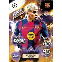 Hasbro Match Attax Ucl 2025 2026 Limited Worldies Homegrown Heroes Wle 8 Yamal