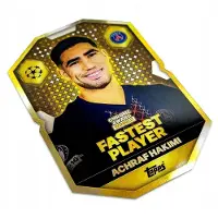 Hasbro Match Attax 2025/26 Tcg Card No. Ca 8 Achraf Hakimi / Chrome Award Winner