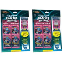 Hasbro 2 x FIFA 2026 MULTIPACK KICKOFF Panini 4 packets, 1 LIMITED card