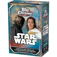 Hasbro 2025 Topps Star Wars Chrome Value Box YODA VADER | Chance of an Autograph