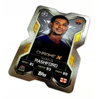 Hasbro Match Attax Extra 2025/26 Card No. Cx 4 Marcus Rashford / Chrome X