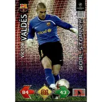 Hasbro Panini Champions League 2009/10 Barcelona Victor Valdes card