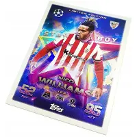 Hasbro Match Attax 2025/26 Tcg Card No. Le 6 Nico Williams / Star Boy
