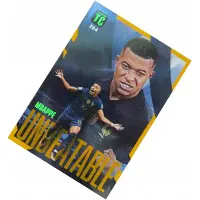Hasbro Panini Top Class 2023 Football Card 264 Unbeatable Kylian Mbappe Gold