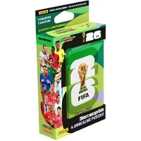 Hasbro PANINI FIFA WORLD CUP 2026 mini TIN, 3 POUCHES, 3 LIMITED EDITIONS, 27 cards