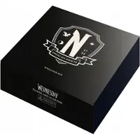 Hasbro BOX Welcome Kit Wednesday Nevermore Panini Collectible Cards