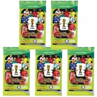 Hasbro PANINI FIFA WORLD CUP 2026 Adrenalyn XL – Pack of football cards, 5x8 pcs