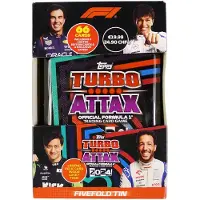 Hasbro Topps Formula 1 Turbo Attax F1 2024 FIVEFOLD TIN 60+6 cards LIMITED +4 EXC.