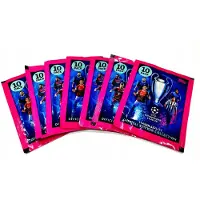 Hasbro Uefa Champions League 2021/22 Stickers. Topps. 7 Packets / 70 Stickers