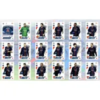 Hasbro Topps Match Attax 2025 2026 Psg Complete Set Of 18 Cards