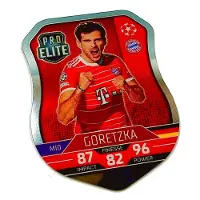 Hasbro Match Attax 2022/23 Card. Sh 8 Goretzka / Pro Elite