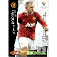 Hasbro Panini Champions League 2011/12 card: Man UTD’s Wayne Rooney – Star Player